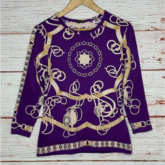 J. McLaughlin Signature Tee Sz S - Picture 2 of 6